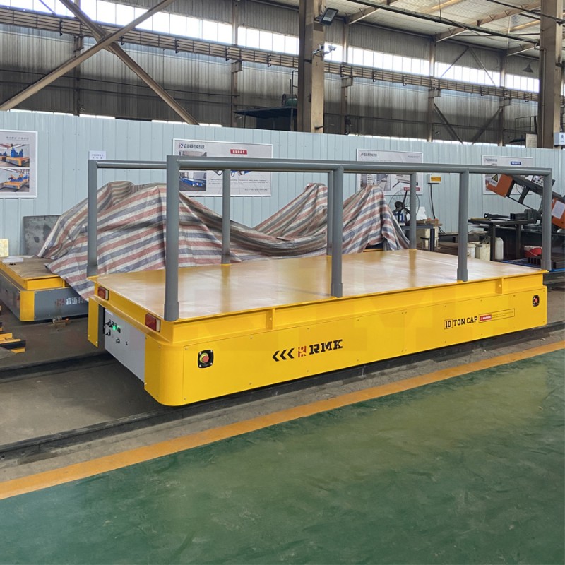 Heavy Duty 10 Tons ocelové trubky baterie železniční přepravní vozík