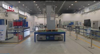 Samostatně poháněný elektrický převodový vozík - Omnidirekční převodový vozík