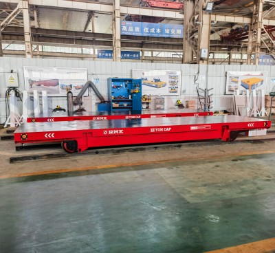 10 Tons Heavy Duty Trackless Elektrický přenosový vozík