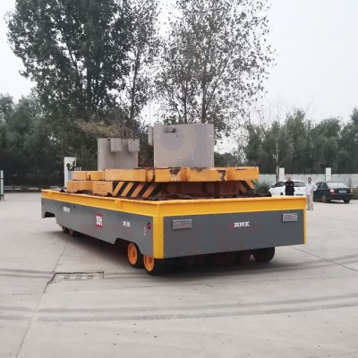 50 Tons Hydraulický řídící bezdrátový elektrický převodový vozík